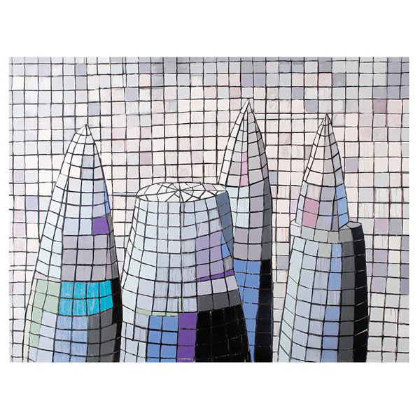 Paolo Ridolfi, sem título, acrílica sobre tela, 2008, 170 X 220 cm. 